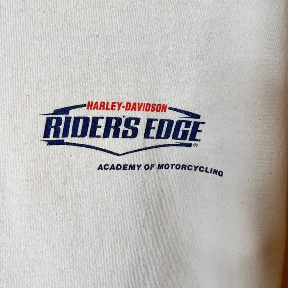 Harley Davidson Riders Edge Academy Of Motorcycle Long Sleeve Graphic T-Shirt XL - Picture 4 of 9